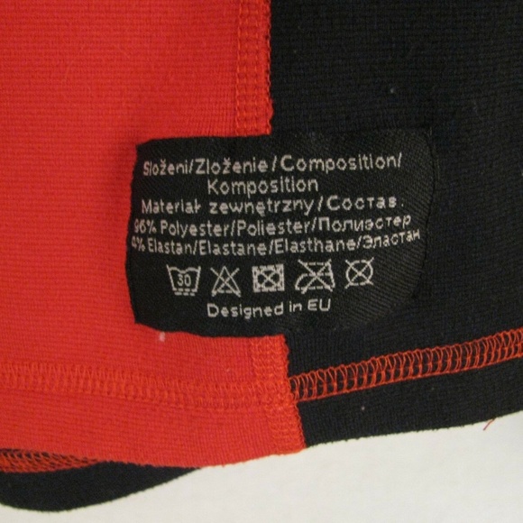 Nord Blanc EU 36 L/S Red Black Top XS/S - Picture 6 of 6
